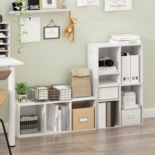 Foto 5 | Foto 5 | Estante Furinno Luder De 5 Cubos, Montaje Sin Herramientas, Color Blanco - Venta Internacional.