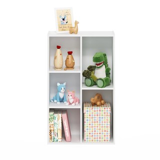 Foto 6 | Foto 6 | Estante Furinno Luder De 5 Cubos, Montaje Sin Herramientas, Color Blanco - Venta Internacional.
