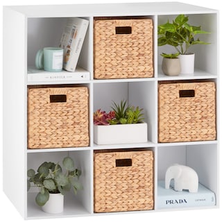 Foto 1 | Foto 1 | Organizador De Almacenamiento Best Choice Products, 9 Cubos, Blanco - Venta Internacional.