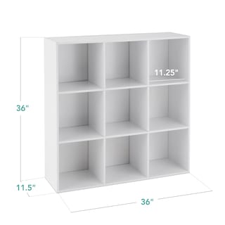 Foto 2 | Foto 2 | Organizador De Almacenamiento Best Choice Products, 9 Cubos, Blanco - Venta Internacional.