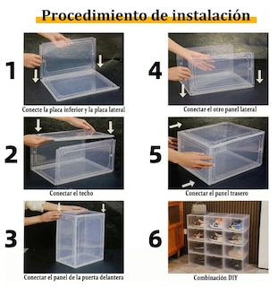 Foto 3 | Foto 3 | Set Xtellar De Cajas Organizadoras Premium Para Zapatos Con Bolsas De Viaje Incluidas