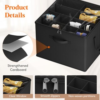 Foto 4 | Foto 4 | Organizador De Almacenamiento De Zapatos Lifewit Para 12 A 16 Pares, Paquete De 2, Negro - Venta Internacional.