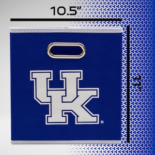 Foto 2 | Foto 2 | Cubo De Almacenamiento Franklin Sports Ncaa Kentucky Wildcats 27x27 Cm - Venta Internacional.