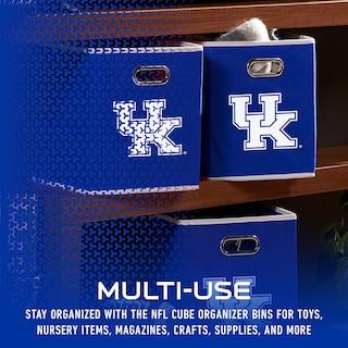 Foto 5 | Foto 5 | Cubo De Almacenamiento Franklin Sports Ncaa Kentucky Wildcats 27x27 Cm - Venta Internacional.
