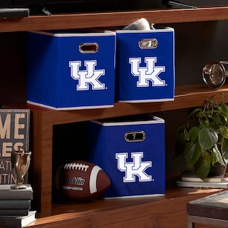 Foto 7 | Foto 7 | Cubo De Almacenamiento Franklin Sports Ncaa Kentucky Wildcats 27x27 Cm - Venta Internacional.