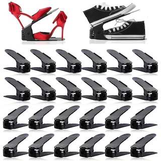 Foto 8 | Foto 8 | Magma Life Organizador De Zapatos Con Doble Ranura: Paquete De 10 Unidades Para Mantener Tus Zapatos Ordenados