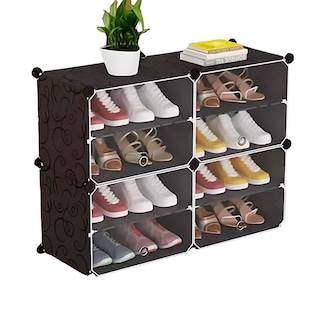 Foto 1 | Foto 1 | Zapatera Organizador Con Puertas Para 16 Pares Practiksa