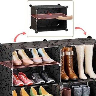 Foto 2 | Foto 2 | Zapatera Organizador Con Puertas Para 16 Pares Practiksa