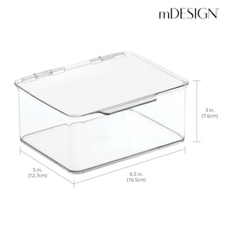 Foto 4 | Foto 4 | Caja Organizadora De Almacenamiento Mdesign Paquete De 8 Transparente - Venta Internacional.