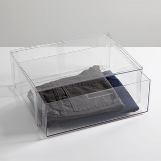 Foto 6 | Foto 6 | Papelera Organizadora De Almacenamiento Mdesign Lumiere Con Cajón Delantero - Venta Internacional.