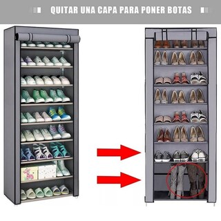 Foto 5 | Foto 5 | Zapatera/organizador De Zapatos Con Cubierta Antipolvo