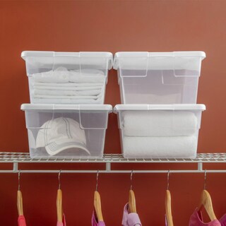 Foto 4 | Foto 4 | Caja De Almacenamiento Sterilite Apilable De 16 Cuartos De Galón (paquete De 12) - Venta Internacional.