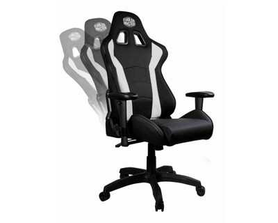 Foto 2 | Foto 2 | Silla Gamer Cooler Master Caliber R1 Hasta 150kg color Negro/Blanco
