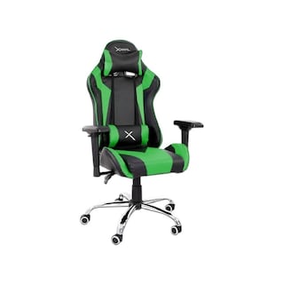 Foto 1 | Foto 1 | Silla Gamer Xzeal Neg Verde Acero Pvc Alto Desempeño Zxsxz10y