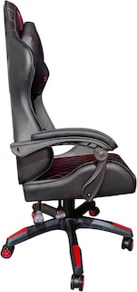 Foto 3 | Foto 3 | Silla Gamer Necnon Reclinable con Cojín color Negro