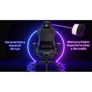 Foto 6 | Foto 6 | Silla Gaming Con Reposapies Panther