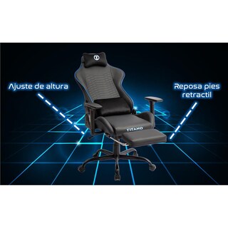 Foto 7 | Foto 7 | Silla Gaming Con Reposapies Panther