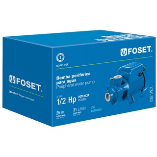 Foto 2 | Foto 2 | Bomba Eléctrica Periférica para Agua 1/2 HP Foset