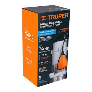 Foto 3 | Foto 3 | Bomba Sumergible Metálica Truper para Agua Limpia Uso Rudo 3/4 Hp