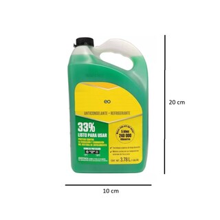 Foto 2 | Foto 2 | Anticongelante Verde Galón (3.78l) Eo Safe Imports Esi-12354-1 Verde