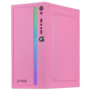 Foto 3 | Foto 3 | Xtreme Pc Amd Radeon R2 Dual Core E1 8gb SSD 240GB Monitor 21.5 Wifi RGB Rosa