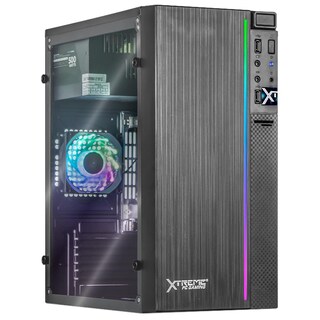 Foto 1 | Foto 1 | Xtreme Pc Amd Radeon R2 Dual Core E1 8GB SSD 240GB Wifi RGB color Negro