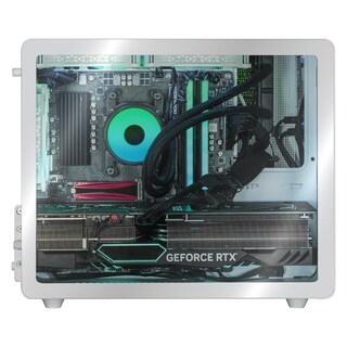 Foto 6 | Foto 6 | Xtreme PC Gaming Geforce RTX 5070 TI AMD Ryzen 9 5900XT 32GB SSD 2TB Sistema Liquido Mini White