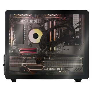 Foto 6 | Foto 6 | Xtreme PC Gaming Geforce RTX 5070 TI AMD Ryzen 9 5900XT 32GB SSD 2TB Sistema Liquido Mini Black
