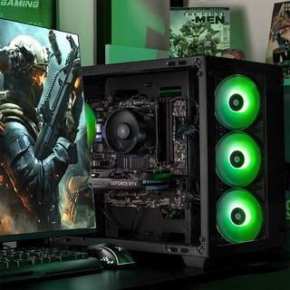 Foto 6 | Foto 6 | PC Gamer Xtreme PC Gaming NVIDIA GeForce RTX 5060 AMD Ryzen 7 5700 32GB SSD 1TB WIFI W10 Counter Strike Black gaming competitivo