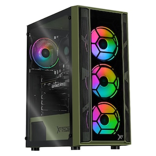 Foto 1 | Foto 1 | Pc Gamer Xtreme Pc Gaming Nvidia Geforce Rtx 5060 Ryzen 7 5700 32gb Ssd 1tb Wifi W10 Dark Green Gaming Competitivo Y Streaming