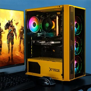 Foto 6 | Foto 6 | Xtreme Pc Gaming Geforce Rtx 4060 Amd Ryzen 7 5700 32gb Ssd 1tb Wifi Kronos Yellow