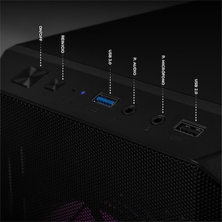 Foto 5 | Foto 5 | Xtreme Pc Gaming Amd Radeon Vega 7 Amd Ryzen 5 5600g 16gb Ssd 500gb Wifi Black