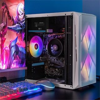 Foto 6 | Foto 6 | Xtreme Pc Gaming Amd Radeon Vega 7 Amd Ryzen 5 5600g 16gb Ssd 500gb Wifi White
