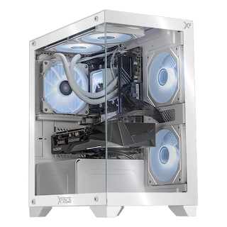 Foto 1 | Foto 1 | Xtreme Pc Gaming Amd Radeon Rx 7600 Ryzen 7 5700x 32gb Ssd 1tb Sistema Liquido Wifi White