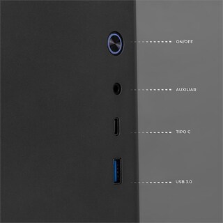 Foto 5 | Foto 5 | Xtreme PC Gaming AMD Radeon RX 6600 Ryzen 5 5500 32GB SSD 1TB WIFI