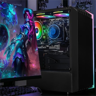 Foto 6 | Foto 6 | Xtreme Pc Gaming Geforce Rtx 5060 Intel Core I7 12700f 32gb Ssd 1tb Wifi Black