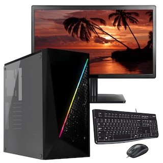 Foto 1 | Foto 1 | Servidor Pc Gamer Ryzen 5 5600g Ram 8gb Ssd 960gb Monitor 19.5 Wifi DreamMachineMx