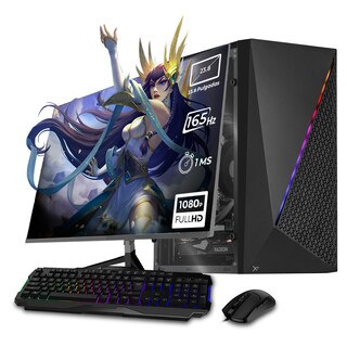 Foto 1 | Foto 1 | Xtreme Pc Gaming AMD Radeon RX 6500 Xt Ryzen 5 3600 16 GB Ssd 500 GB Monitor 23.8 144hz Wifi