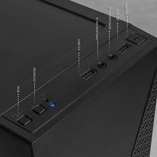 Foto 5 | Foto 5 | Xtreme Pc Gaming AMD Radeon RX 6500 Xt Ryzen 5 3600 16 GB Ssd 500 GB Monitor 23.8 144hz Wifi