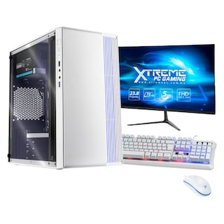 Foto 1 | Foto 1 | Xtreme PC Gaming AMD Radeon Vega Renoir Ryzen 5 4600G 16 GB SSD 500 GB Monitor 23.8 Wifi White
