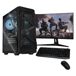 Foto 1 | Foto 1 | PC Gamer Completa Xtreme PC Gaming ASUS TUF RTX 5070 Ryzen 9 5900XT 32GB SSD 2TB Monitor Curvo 27 Sistema Liquido WIFI gaming 4K