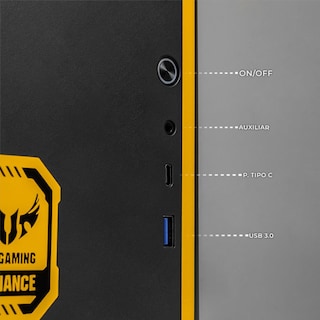 Foto 5 | Foto 5 | Xtreme Pc Gaming Asus Tuf Geforce Rtx 4060 Amd Ryzen 5 5500 16gb Ssd 1tb Monitor 24 165hz Wifi Grey