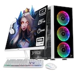 Xtreme Pc Gaming Amd Radeon Vega 7 Amd Ryzen 5 5600g 16gb Ssd 1tb Monitor 27 75hz Wifi White