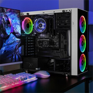 Foto 6 | Foto 6 | Xtreme Pc Gaming Amd Radeon Ryzen 9 7900 32gb Ddr5 Ssd 1tb Monitor Curvo 27 100hz Wifi White