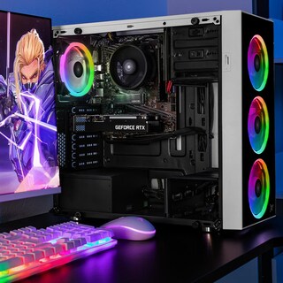 Foto 6 | Foto 6 | Xtreme Pc Gaming Geforce Rtx 3050 Amd Ryzen 5 5500 16gb Ssd 1tb Monitor 23.8 144hz Wifi White