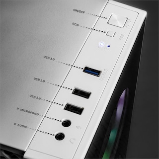 Foto 5 | Foto 5 | Xtreme Pc Gaming Computadora Intel Core I7 12700 32gb Ssd 1tb Monitor 27 Wifi Blanco