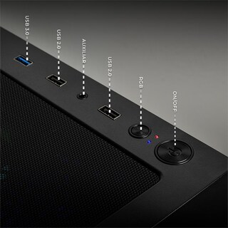 Foto 5 | Foto 5 | Xtreme Pc Gaming Amd Radeon Rx 7600 Ryzen 7 5700 32gb Ssd 1tb Monitor 27 180hz