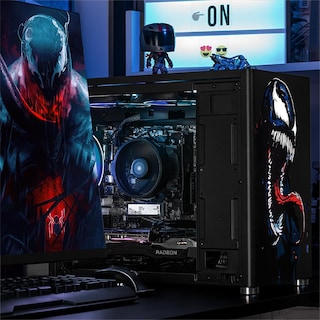 Foto 6 | Foto 6 | Xtreme Pc Gaming Amd Radeon Rx 7600 Ryzen 7 5700 32gb Ssd 1tb Monitor 27 180hz Wifi Venom Comic
