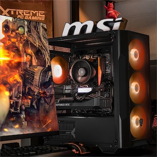 Foto 6 | Foto 6 | Xtreme Pc Gaming Msi Geforce Rtx 5060 Amd Ryzen 7 5700 32gb Ssd 1tb Monitor 27 180hz