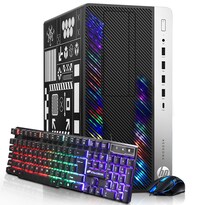 Computadora De Escritorio Para Juegos Hp Rgb Renovada Intel Quad Core - Venta Internacional.